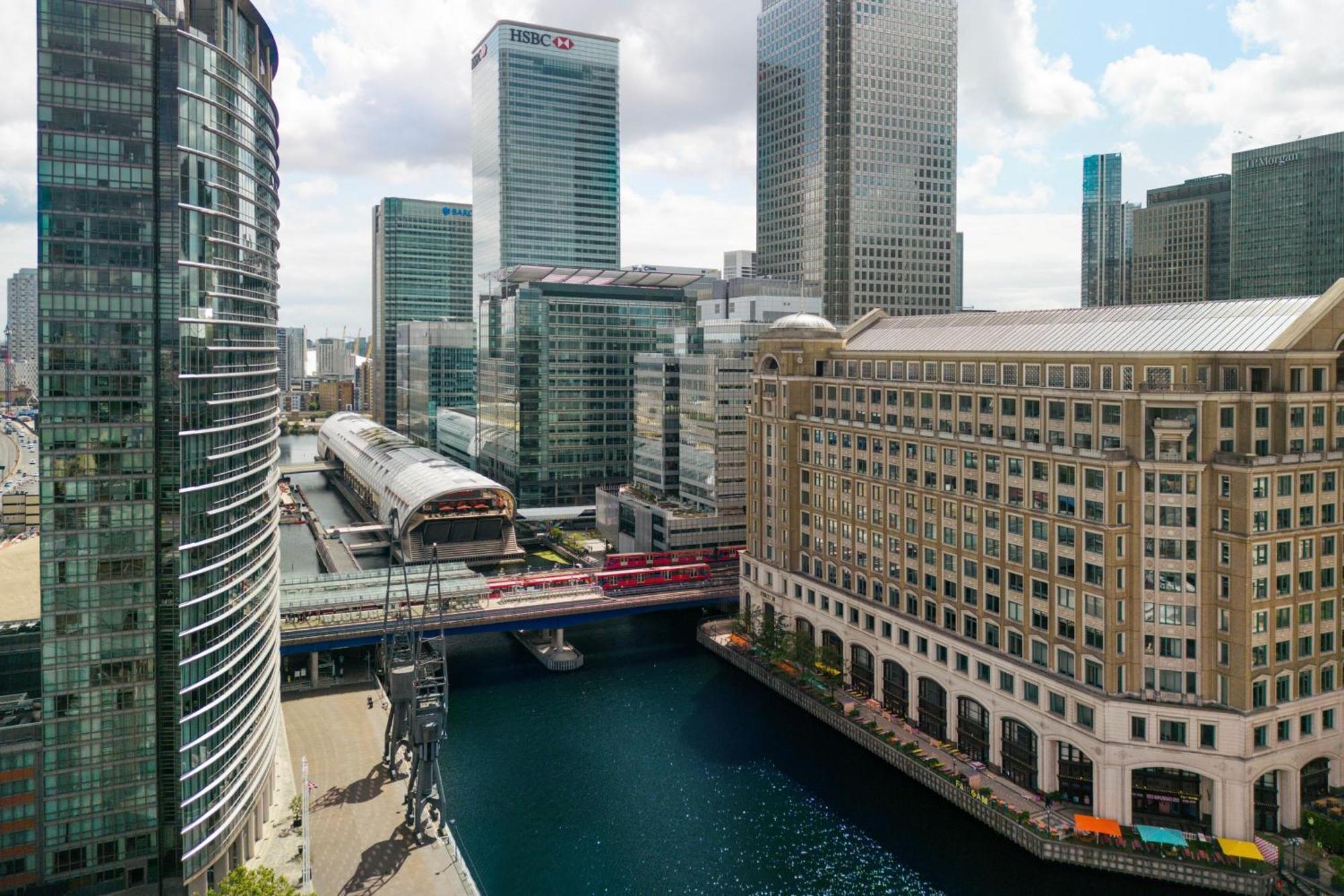 London Marriott Hotel Canary Wharf Ngoại thất bức ảnh Canary Wharf